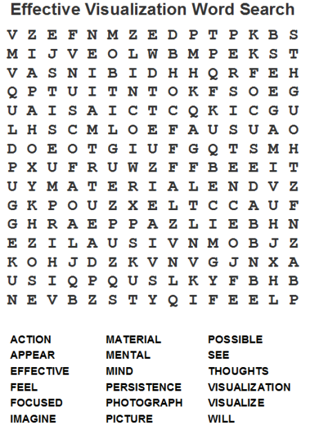 Effective Visualization Word Search
